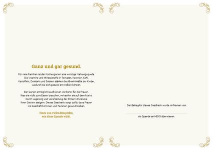 Gedruckte Urkunde