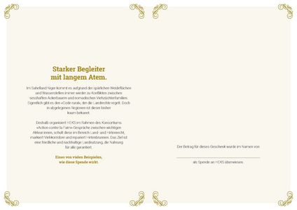 Gedruckte Urkunde