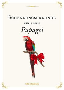 Gedruckte Urkunde