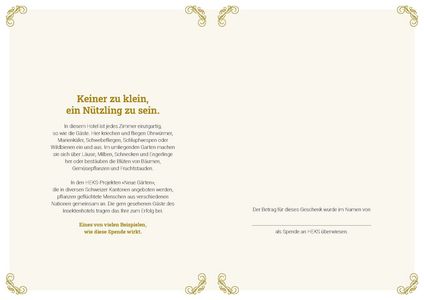 Gedruckte Urkunde