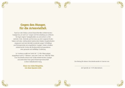 Gedruckte Urkunde