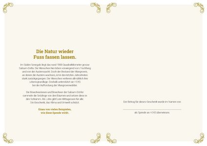 Gedruckte Urkunde