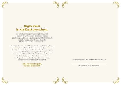 Gedruckte Urkunde