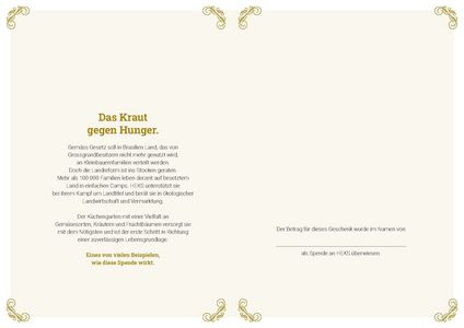 Gedruckte Urkunde