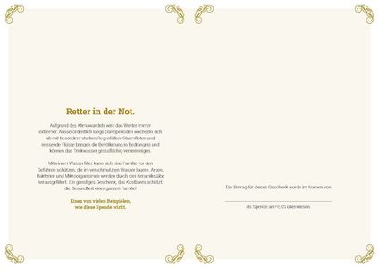 Gedruckte Urkunde