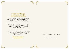 Gedruckte Urkunde